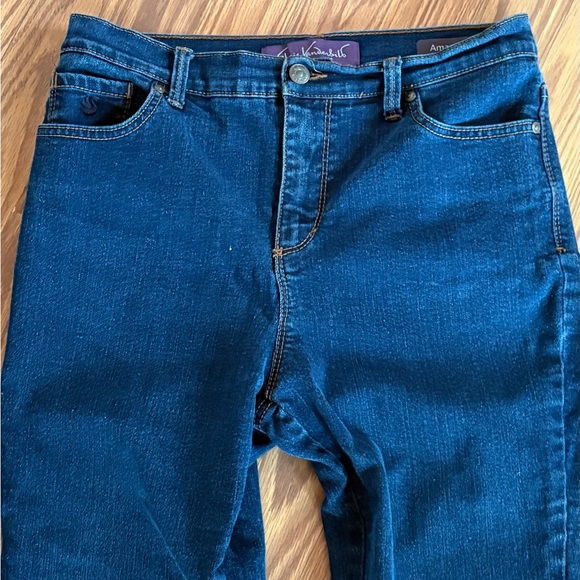 Gloria Vanderbilt Amanda Women’s 8P Blue Jeans - Picture 4 of 10